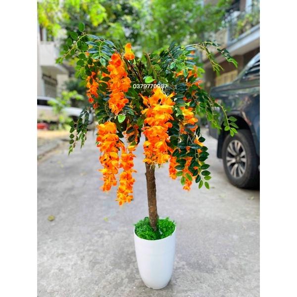 Chậu cây Bồ Công Anh giả 1m40cm