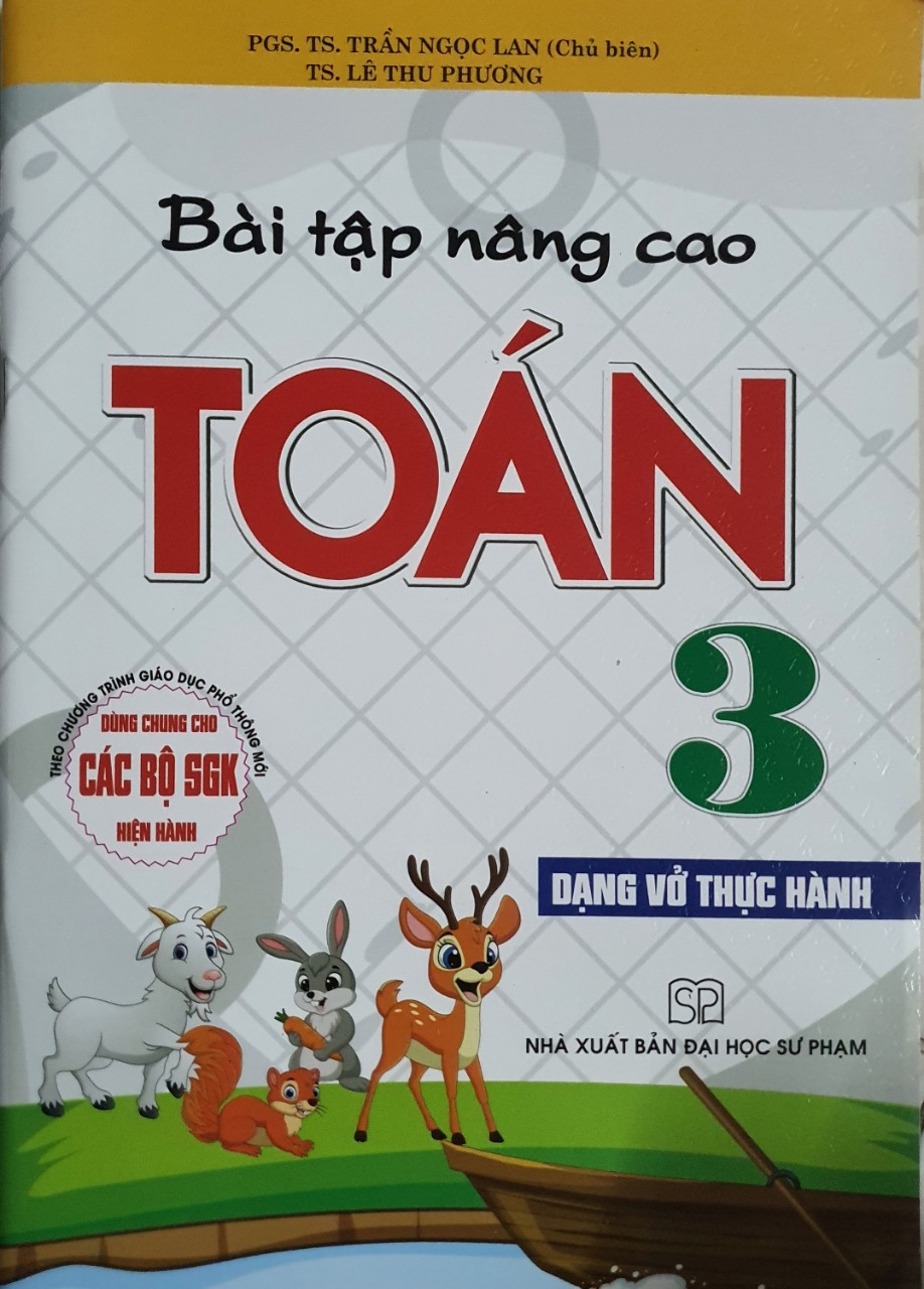 Bài Tập Nâng cao Toán lớp 3 Dạng Vở thực Hành