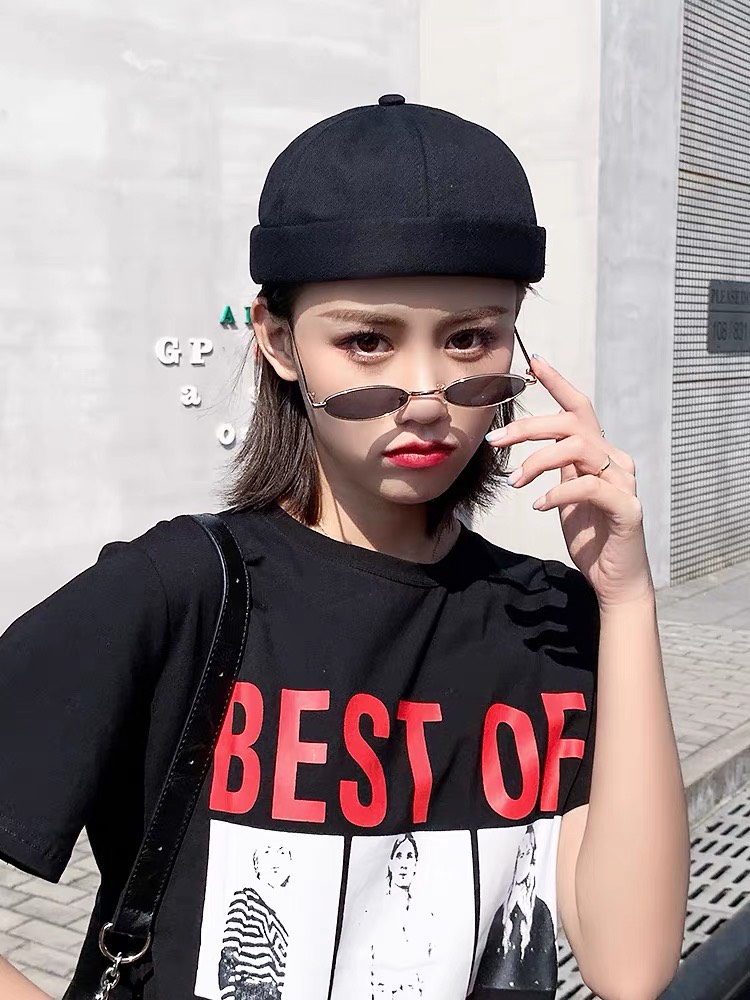 Mũ Nồi Nũ, Nón Mũ Tròn Nam, Mũ Beret Retro Không Vành Phong Cách Hiphop Cực Hot MD09