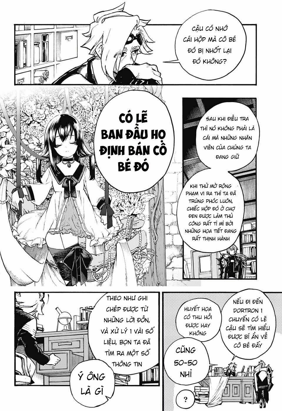 những bức họa quái dị của phù thủy chapter 8 9