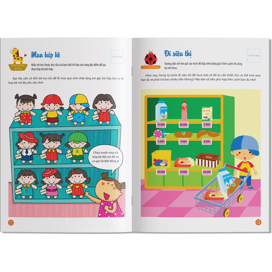 Học Toán Thật Đơn Giản: 5-6 tuổi – Tập 2
