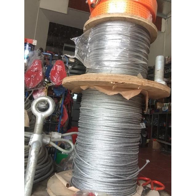 Cáp mạ thép 2 phi cáp thép giá sỉ