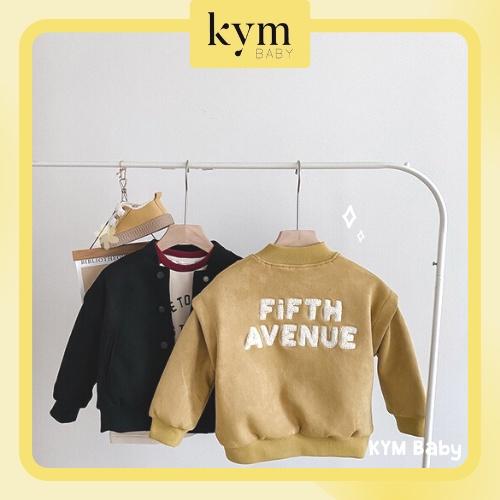 FORM ĐẶC BIỆT XEM KỸ BẢNG SIZE] [Form Nhỏ] Áo khoác bomber dài tay Fifth Avenue cho bé A450