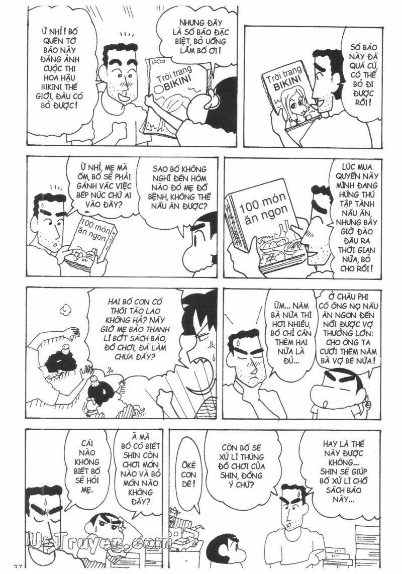 crayon shin-chan cậu bé bút chì chapter 37 38