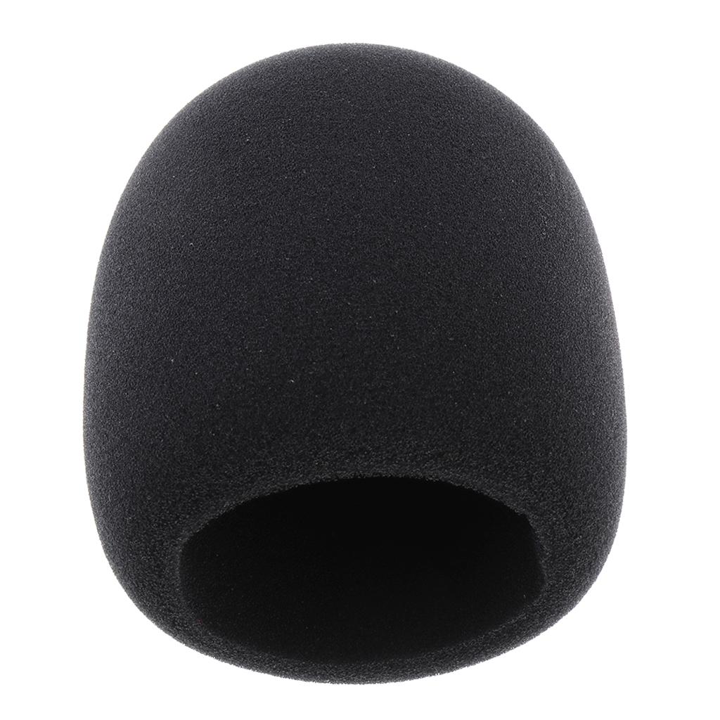 Large Microphone with Foam Microphone Cover