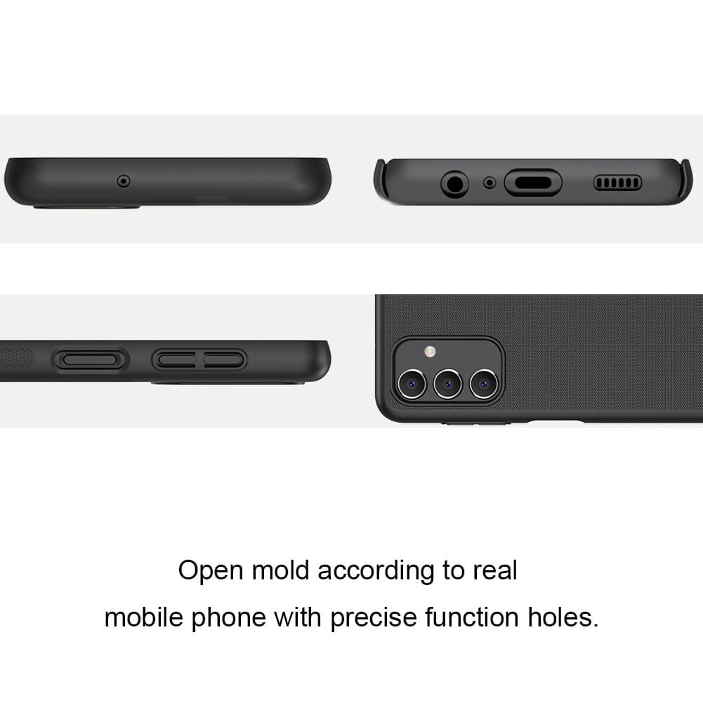 Ốp Lưng Dành Cho Samsung A13 5G Chính Hãng Nillkin Dạng sần, không bám vân tay, chống trơn trượt- hàng chính hãng