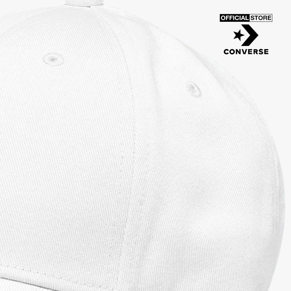 CONVERSE - Nón bóng chày unisex Tipoff 22134-A02-0000_WHITE