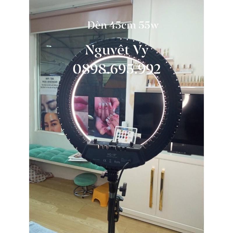 Đèn 45cm 55w sáng đẹp cho livestream hay spa, make up