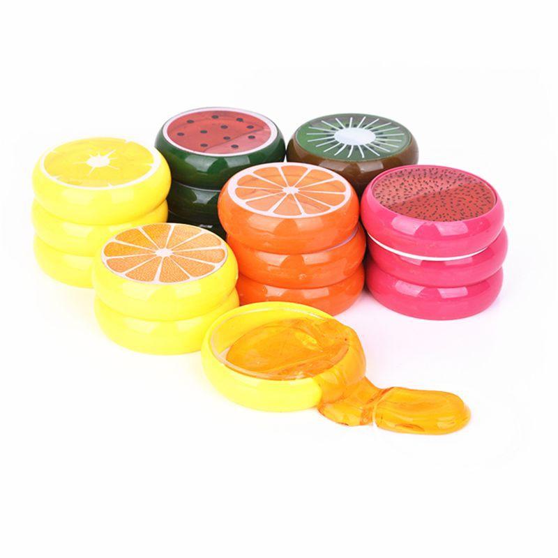 Set 4 Đồ Chơi Slime Trái Cây Nhiều Màu Sắc Slam hoa quả