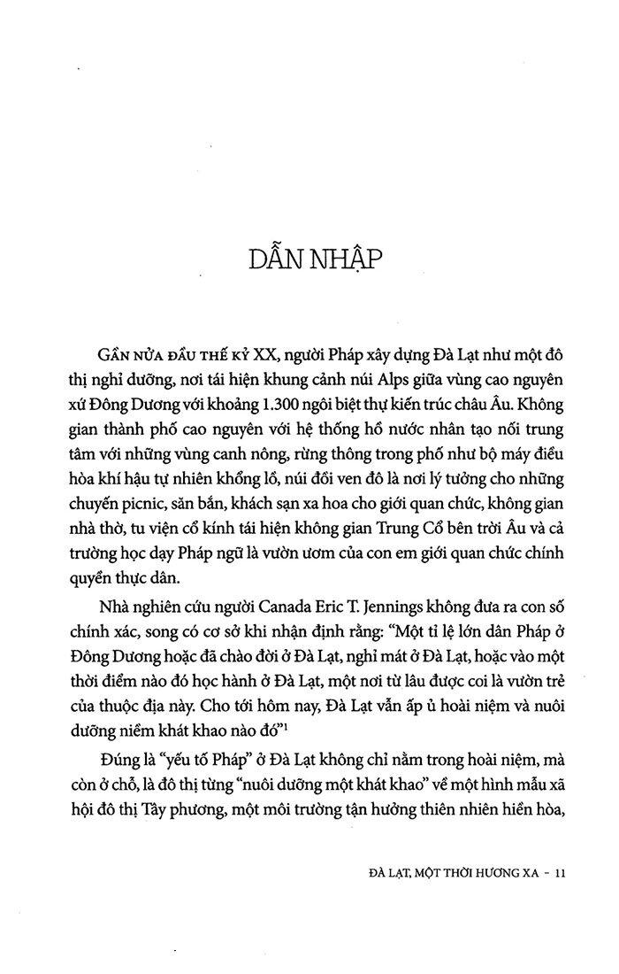 Đà Lạt, Một Thời Hương Xa - Du Khảo Văn Hóa Đà Lạt 1954 - 1975 (Tái Bản 2022)