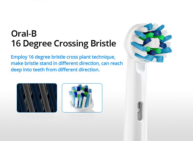 Đầu bàn chải đánh răng điện Oral B EB50 Đầu bàn chải mềm thay thế