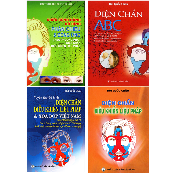 Sách - Combo Diện Chẩn Abc Chữa Bệnh Bằng Đồ Hình Tuyển Tập Đồ Hình Diện Chẩn Điều Khiển Bộ 4 Cuốn