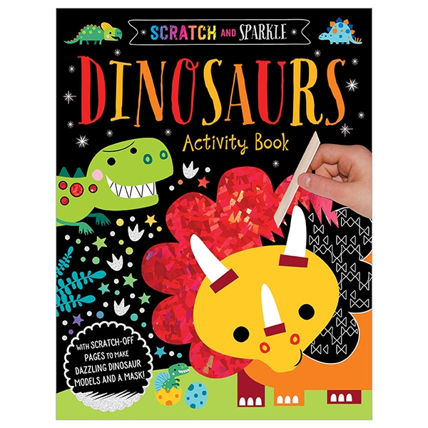 Scratch And Sparkle Dinosaurs Activity Book