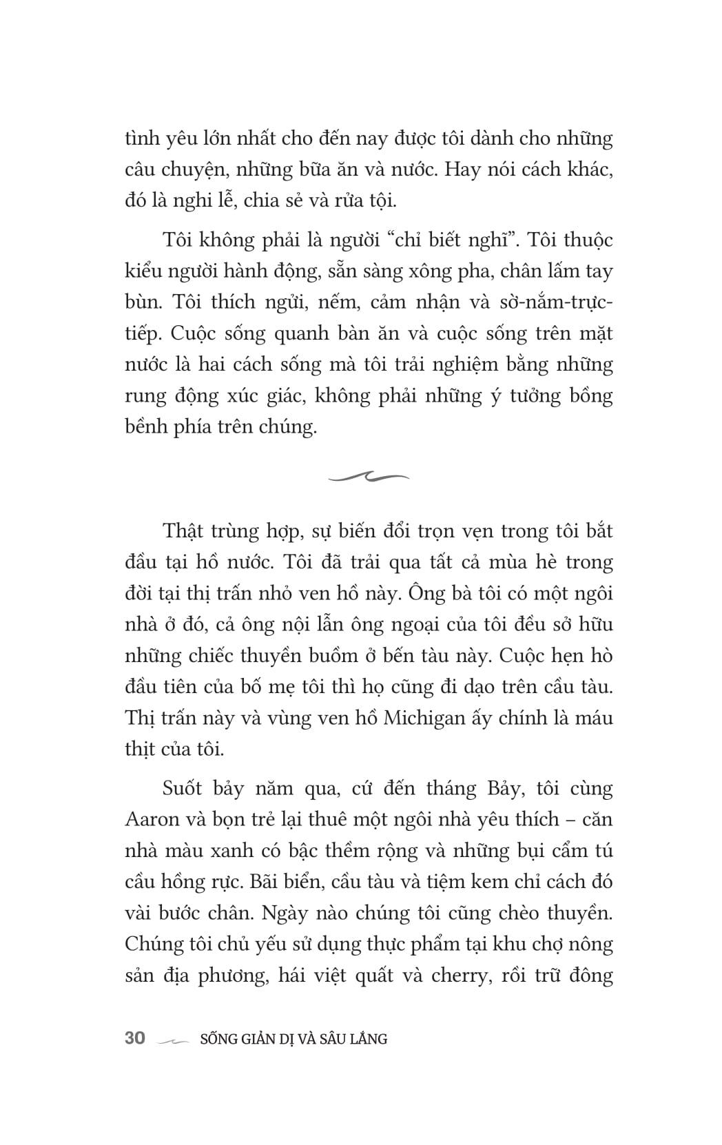 Sách Sống Giản Dị Và Sâu Lắng