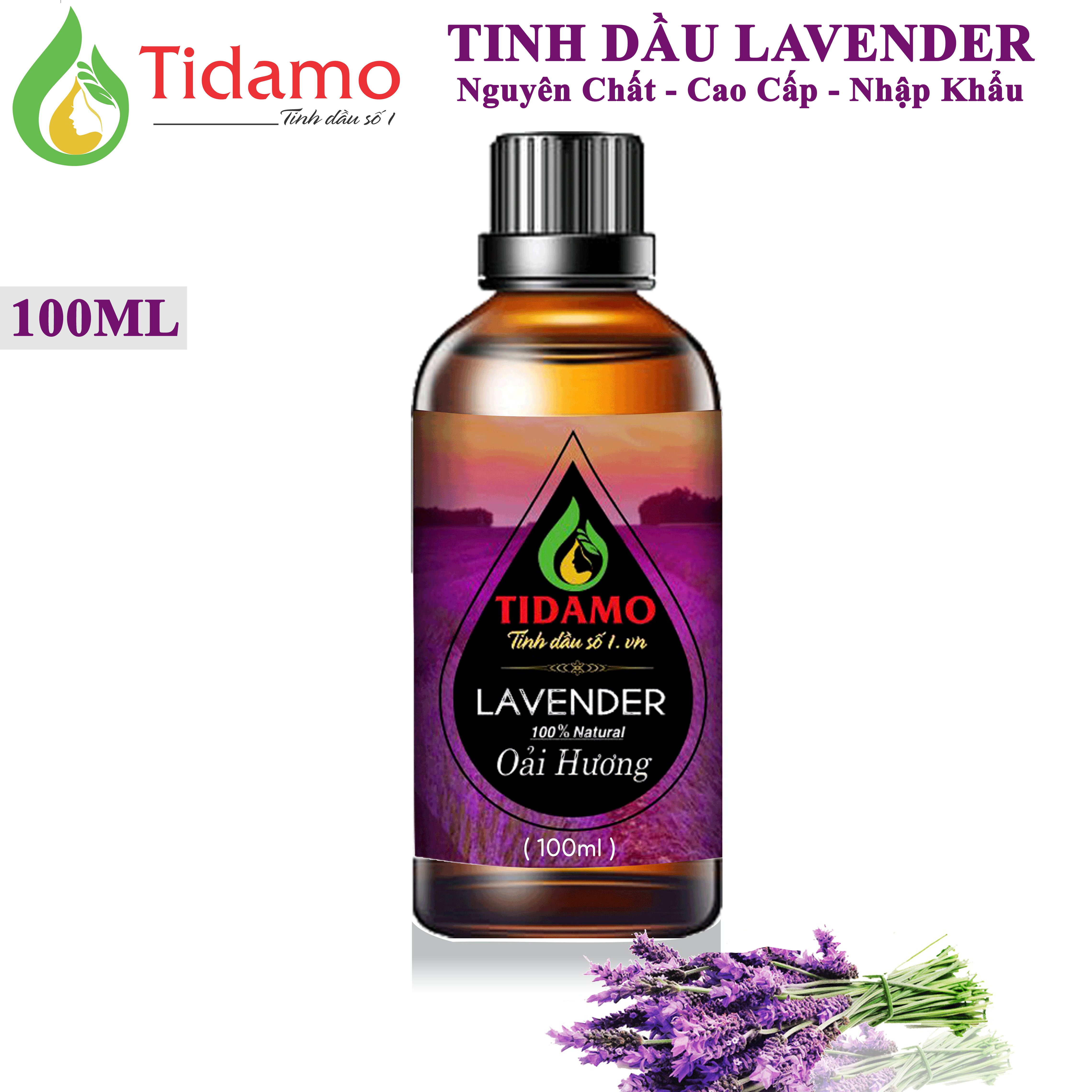 Tinh Dầu Oải Hương Nguyên Chất 100ML, Tinh Dầu Lavender Xông Phòng Giúp Thư giản, Khử Trùng Và Bảo Vệ Sức Khỏe