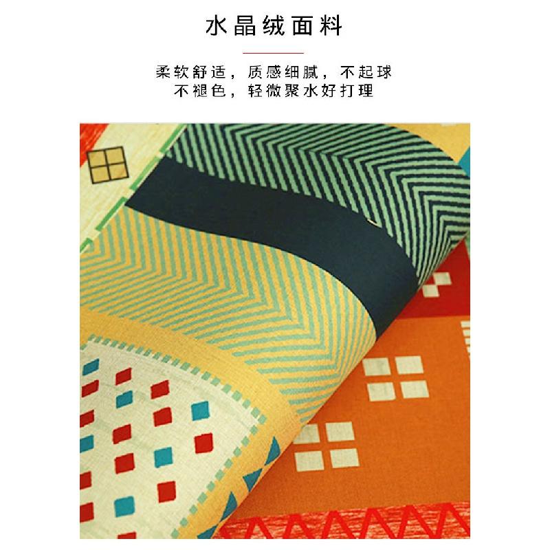 Phong cách dân tộc Bắc Âu Bohemian thảm phòng khách sofa bàn cà phê chăn mền đầu giường phòng ngủ Ma-rốc cổ điển Mỹ chăn đầu giường.