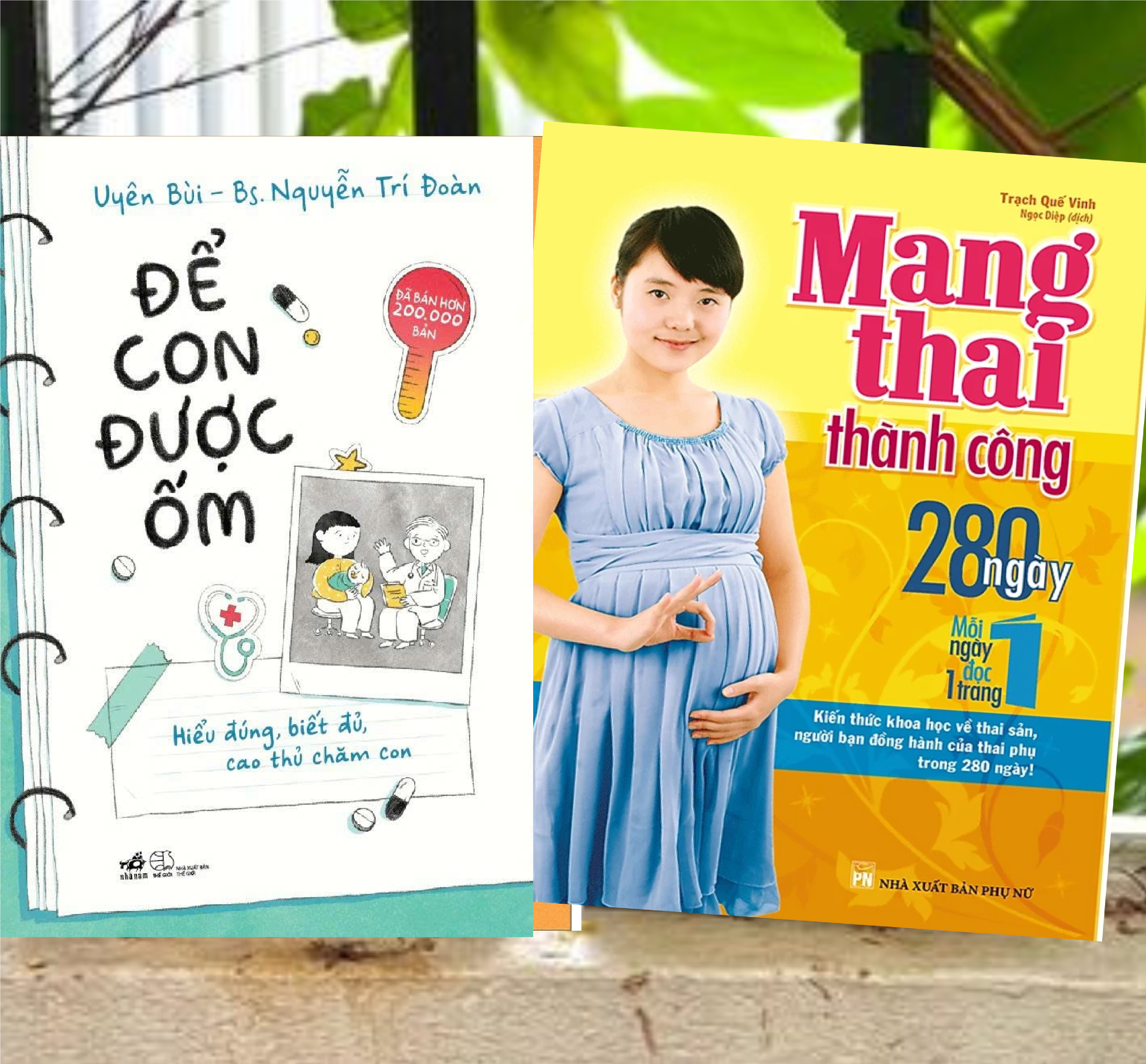 Combo 2Q Sách Nuôi Dạy Trẻ/ Làm Cha Mẹ Hiện Đại/ Thai Giáo: Để Con Được Ốm + Mang Thai Thành Công 280 Ngày – Mỗi Ngày Đọc Một Trang