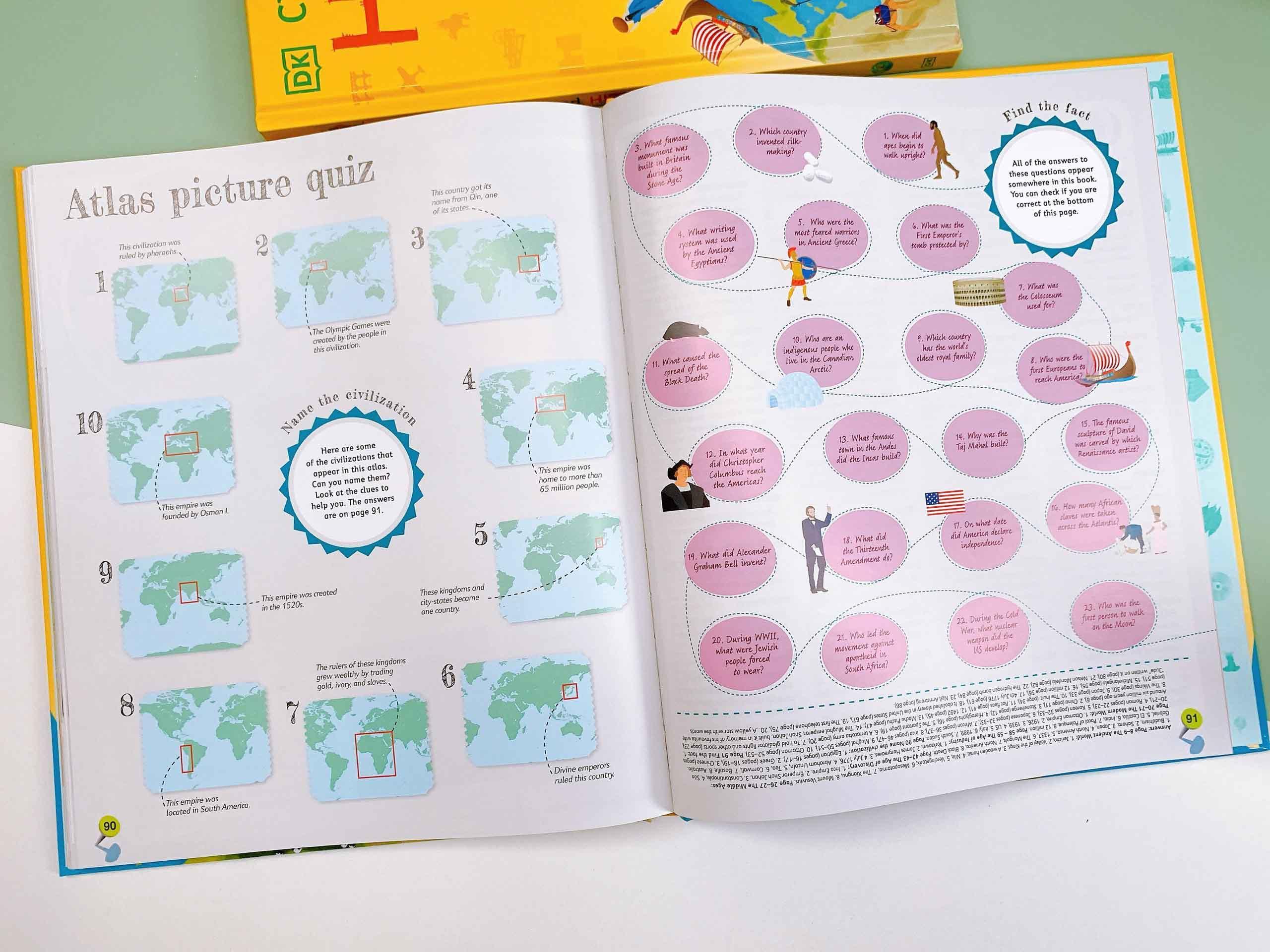 Children's Illustrated History Atlas