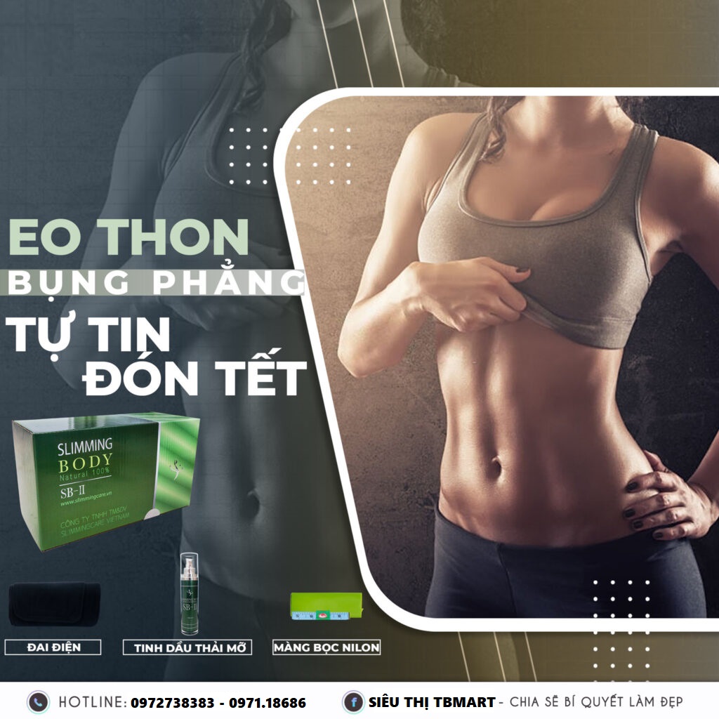 Bộ ủ nóng đai nịt tan mỡ Slimming Body SBII cải tiến điều chỉnh nhiệt độ hẹn tắt bằng remote giúp eo thon gọn, đùi, bắp tay hiệu quả với phụ nữ sau sinh, bụng nam béo xệ sử dụng đơn giản, tiện lợi