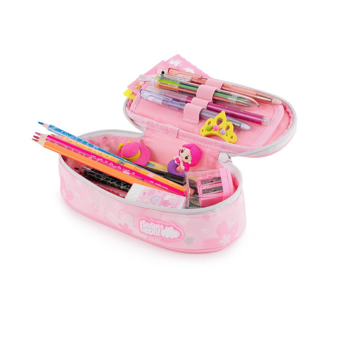 Hộp Bút Đa Năng Cherry Bunny - Cleverhippo PC0213/PINK