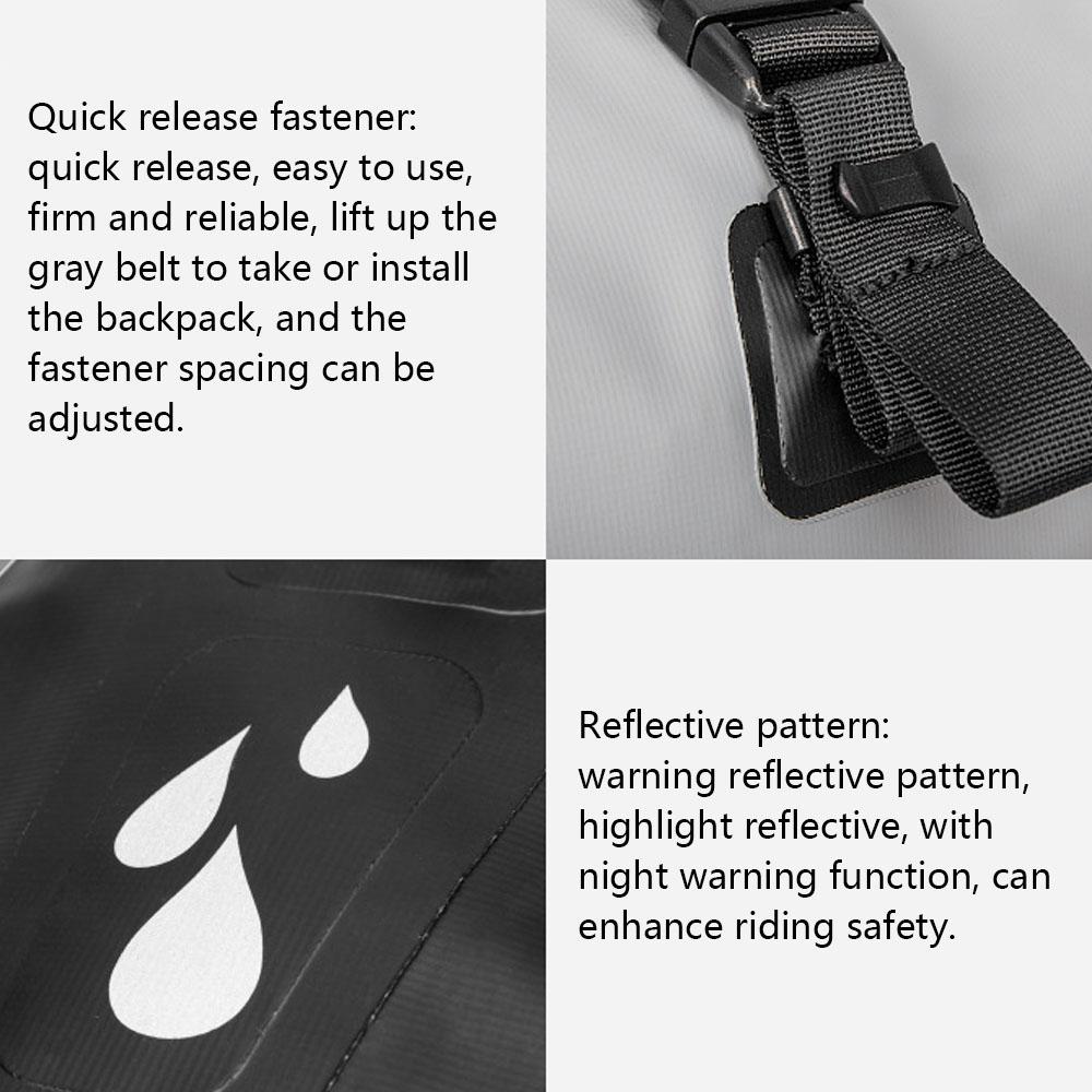 Túi thể thao đựng vật dụng cá nhân,để yên sau du lịch 25L