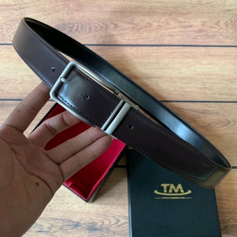 Thắt lưng da nam TM29,Dây nịt da bò khóa kim kẹp cao cấp sang trọng bảo hành 12 tháng tặng hộp đựng sang trọng