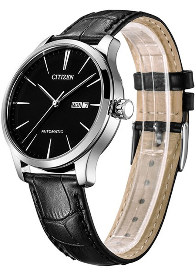 Đồng Hồ Nam Citizen Dây Da NH8350-08E - Mặt Trắng