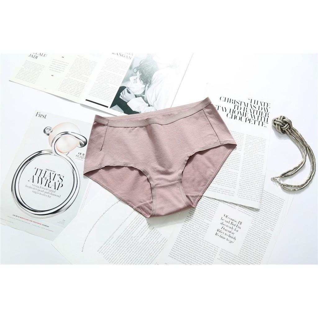 Quần lót nữ cotton cạp cao
