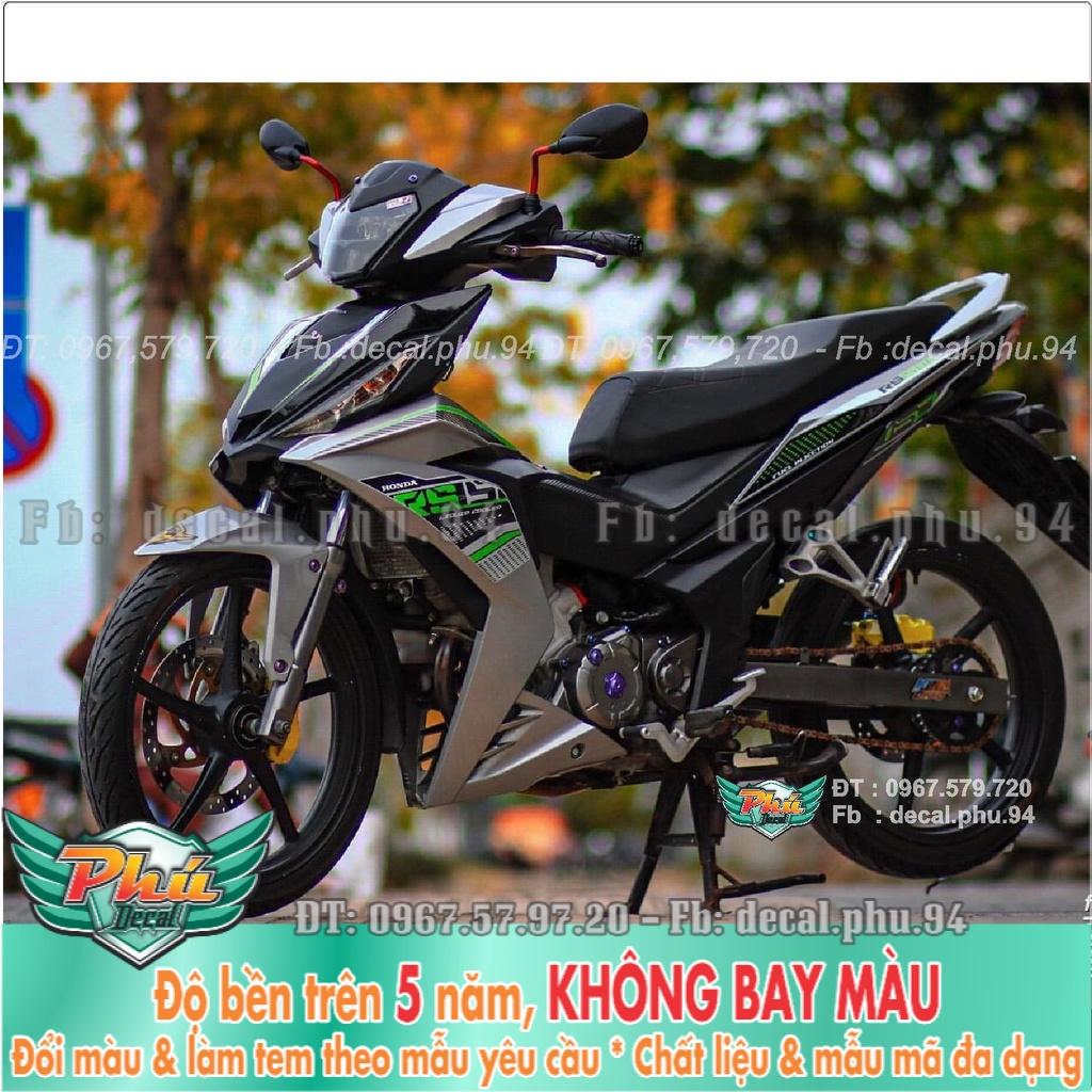 Tem rời Winner RS bạc đen 2021