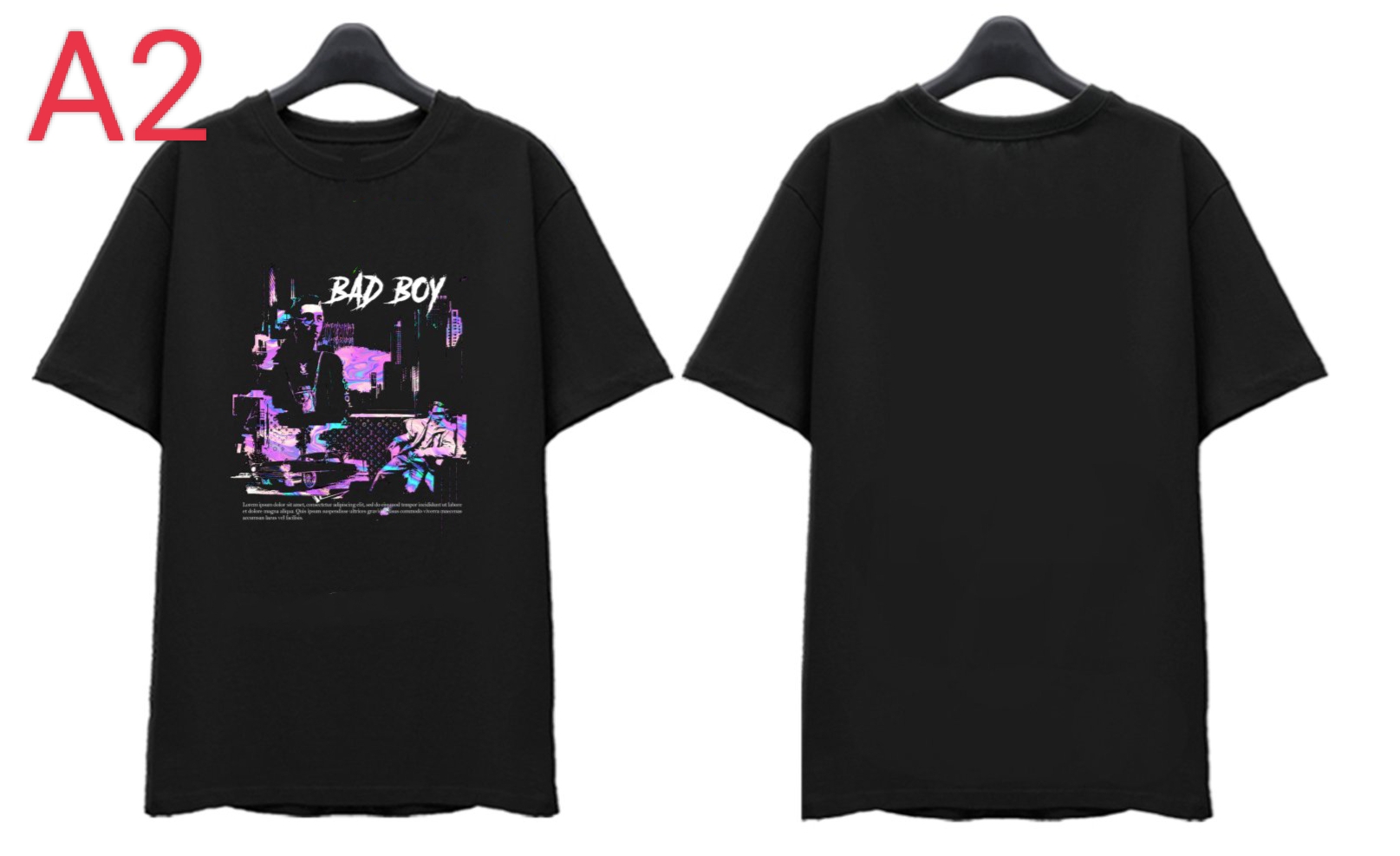 ÁO THUN UNISEX HOẠ TIẾT BAD BOY