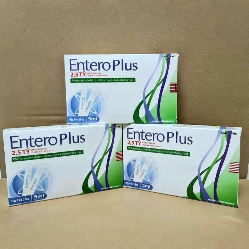 MEN VI SINH ENTERO PLUS - GIÚP CÂN BẰNG HỆ VI SINH ĐƯỜNG RUỘT PHÒNG NGỪA RỐI LOẠN TIÊU HÓA - HỘP 20 ỐNG