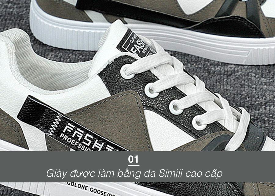 Giày Sneaker nam phong cách - Giày dễ phối đồ thích hợp cho các hoạt động đi lại hàng ngày, chạy bộ - ️ Thích hợp với các mùa trong năm: Xuân - Hè - Thu - Đông