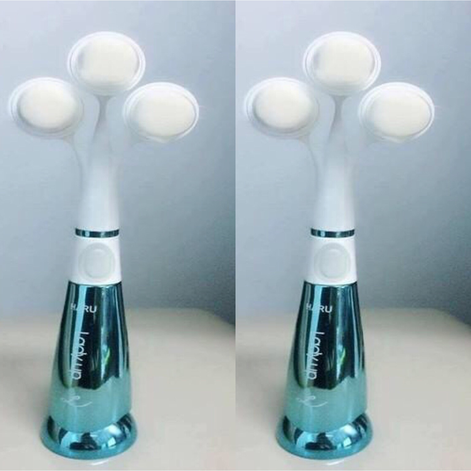 2 MÁY RỬA MẶT 3 ĐẦU CỌ VIBRATION FACIAL CLENASER