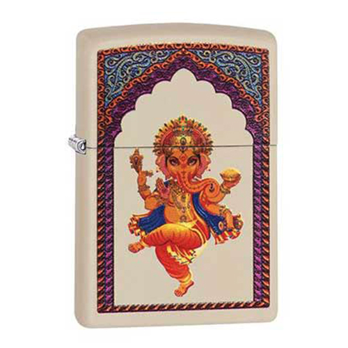 Bật Lửa Zippo 29419 Ganesha Cream Matte