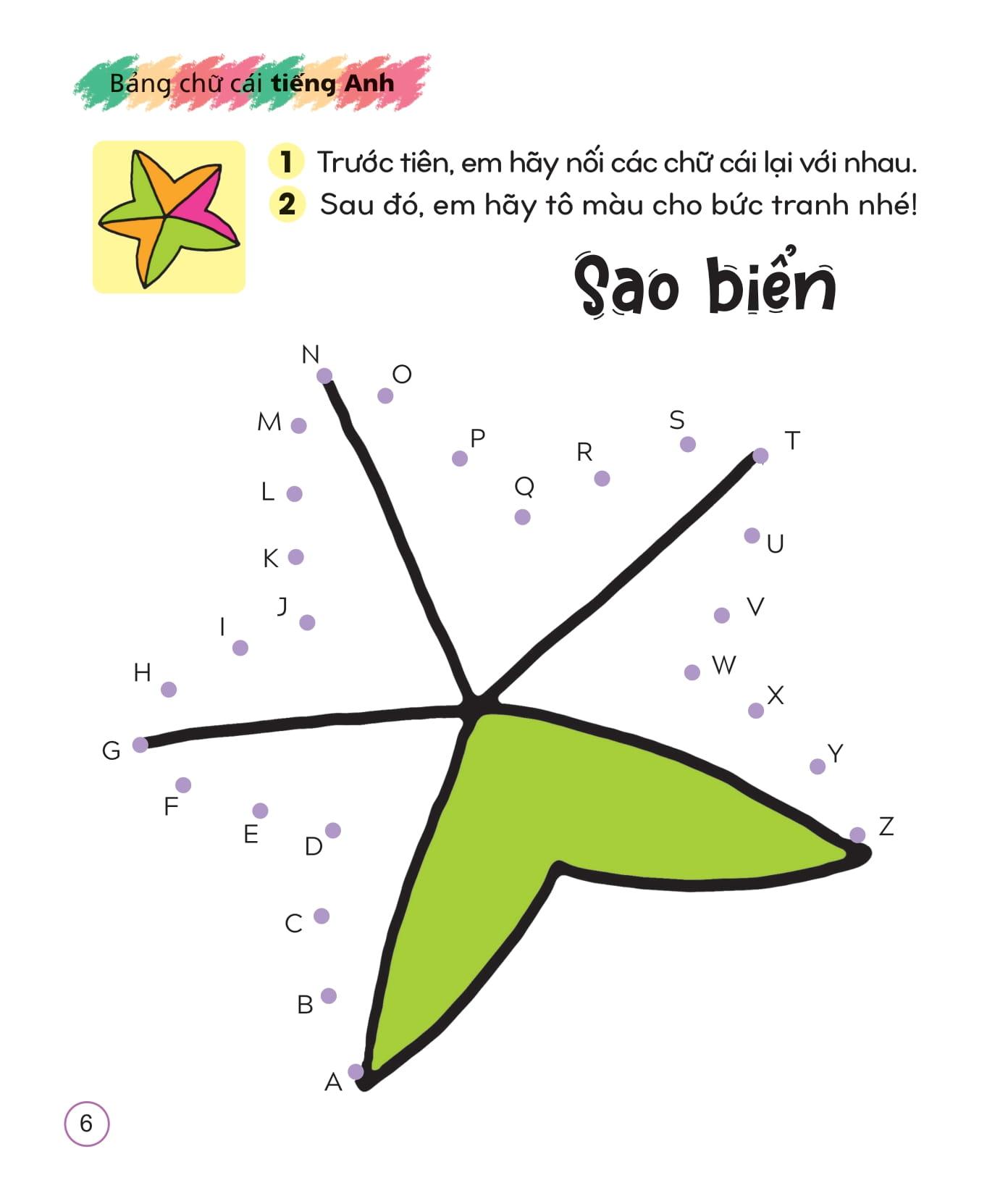 Sách - Bộ Sách Tô Màu Sáng Tạo - Bé Học Chữ Cái Và Con Số (Túi 5 Tập)