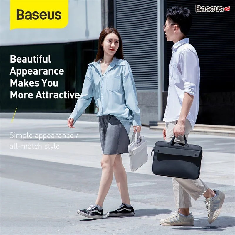 Túi xách chống nước Baseus Basics Series 13&quot; / 16&quot; Shoulder Computer Bag- hàng chính hãng