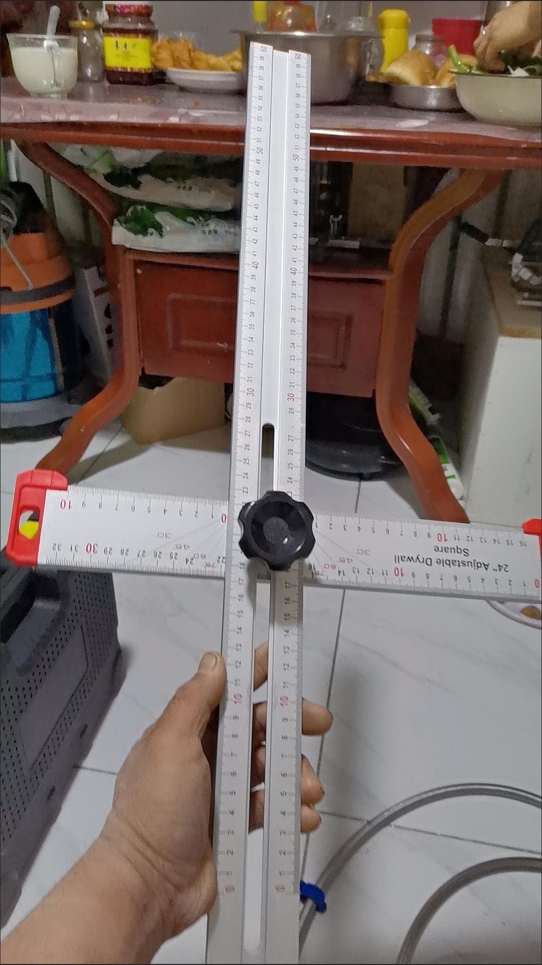 THƯỚC CHỮ T CỠ LỚN 60cm dùng trong thiết kế nội thất