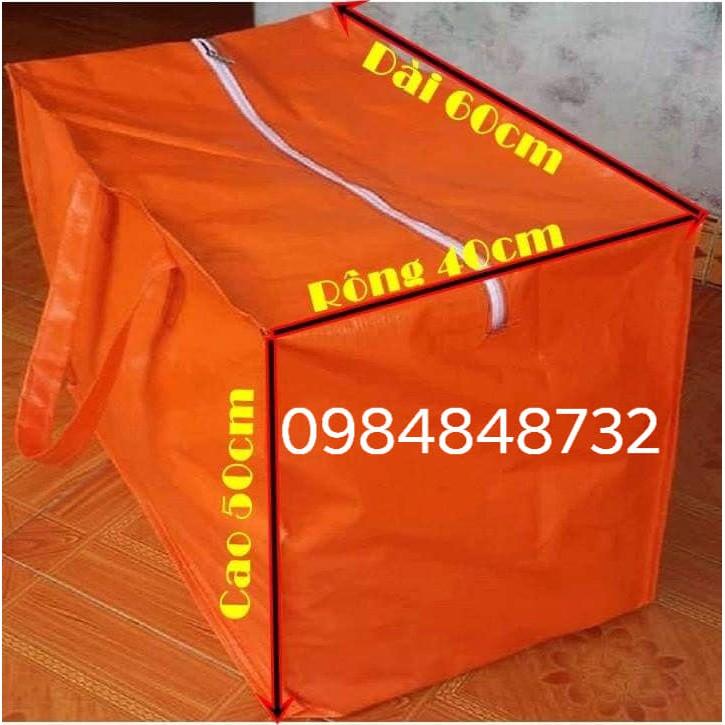 Combo 4 Túi bạt to 50x60x40 và 5 túi bạt nhỏ in hình
