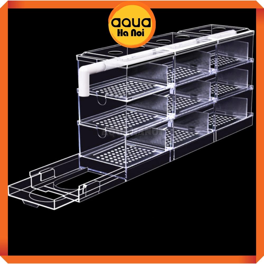 Bộ lọc dàn mưa mica 3 tầng các kích cỡ 30/45/60/90cm - dễ dàng tháo lắp vệ sinh