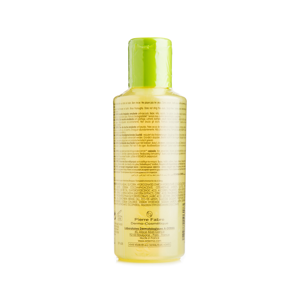 Dầu Làm Sạch Da A-Derma Cho Da Viêm Cơ Địa Đến Da Rất Khô Exomega Control Shower Oil (200ml)