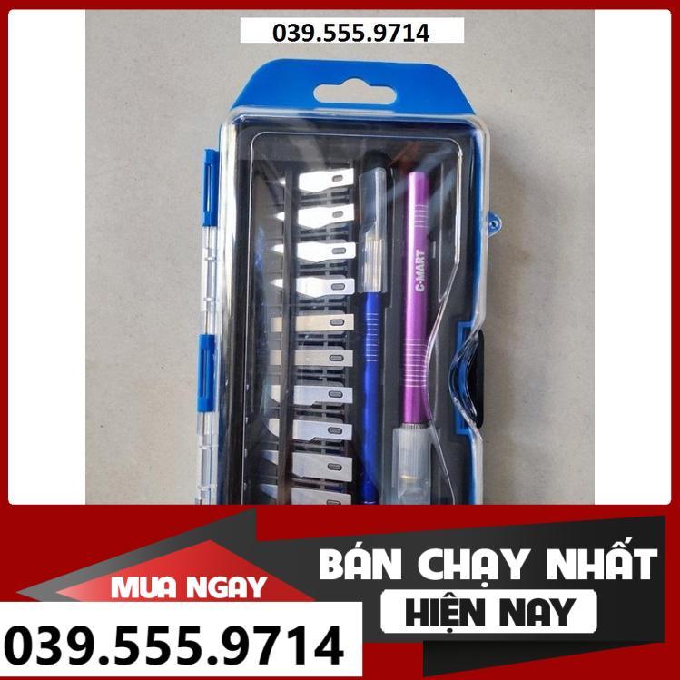 BỘ GHÉP 14 LƯỠI CHIẾT CÂY MÀU XANH - BỘ GHÉP TIỆN ÍCH, DỄ SỬ DỤNG