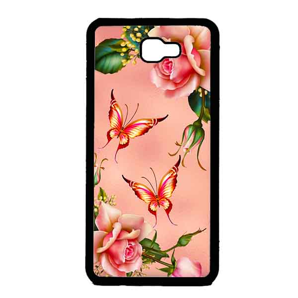 Ốp Lưng in cho Samsung J7 Prime Mẫu Hoa Hồng ̣ - Hàng Chính Hãng