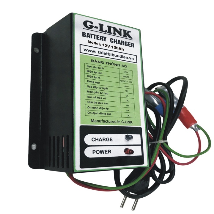 Máy Sạc ắc quy tự động G-LINK  G12V-250Ah