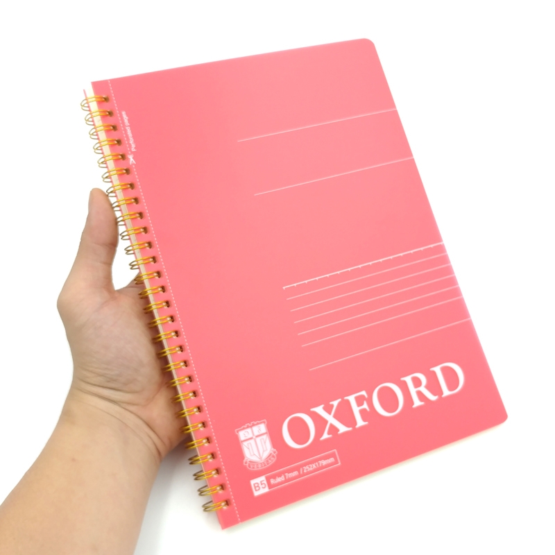 Sổ Lò Xo Oxford B5 Classic D85B5 - Màu Hồng