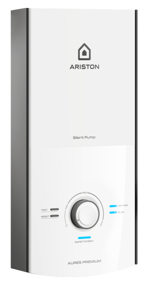 MÁY NÓNG TẮM TRỰC TIẾP ARISTON AURES PREMIUM 4.5P IVORY - Hàng chính hãng