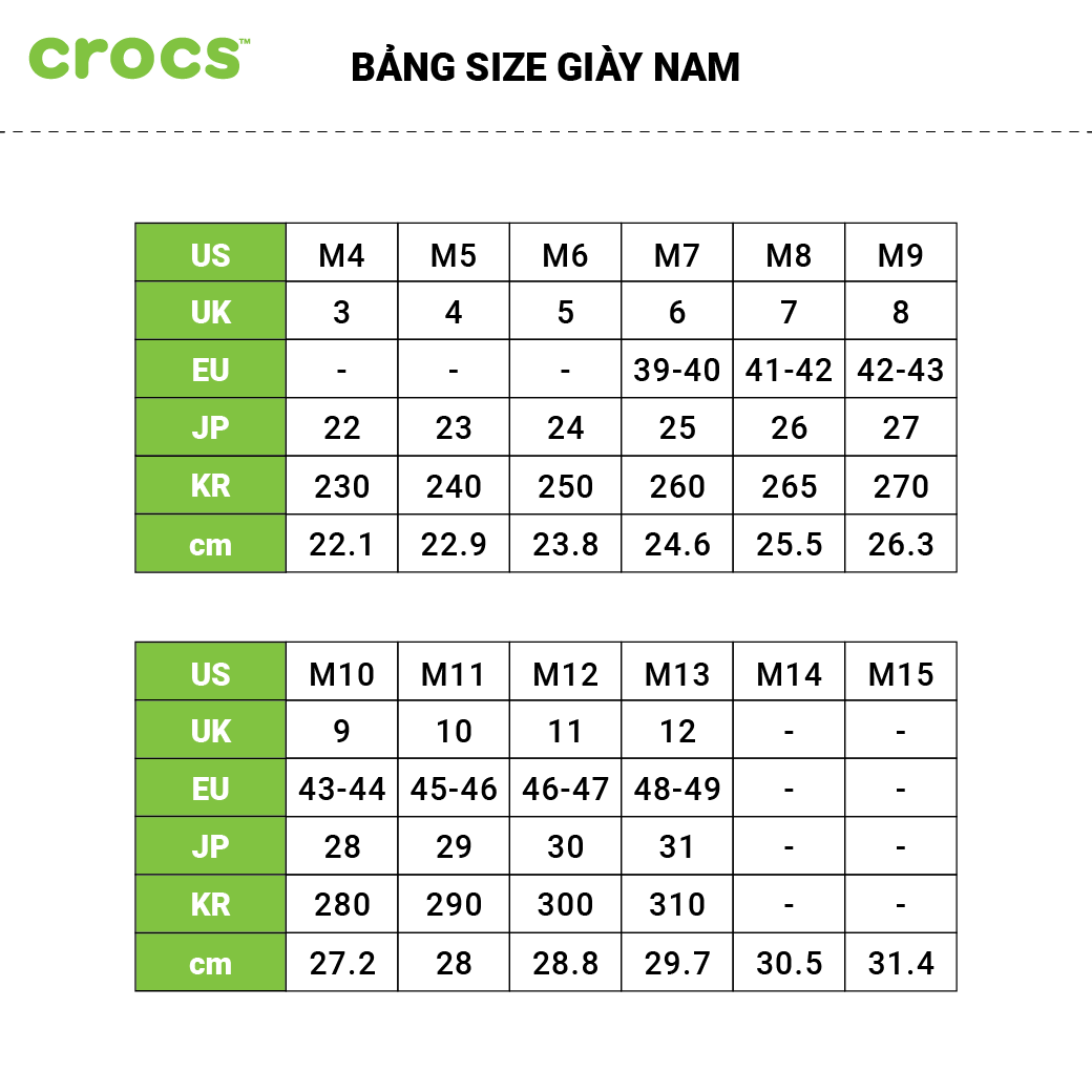 Dép nhựa unisex Crocs Classic - 206761-75U