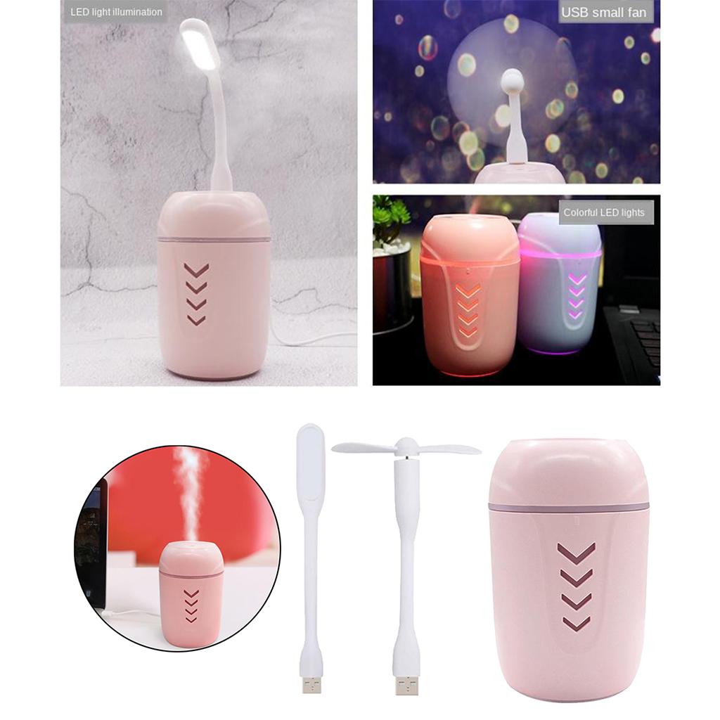 Mini USB Air Humidifier Color Night Light USB Fine Spray Air Cleaning Personal