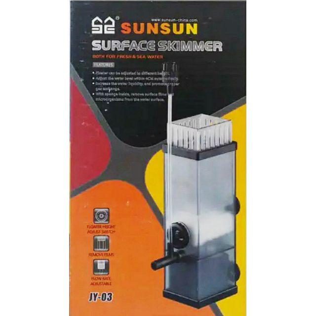 Lọc váng Sunsun JY-03 cho hồ thủy sinh, hồ cá