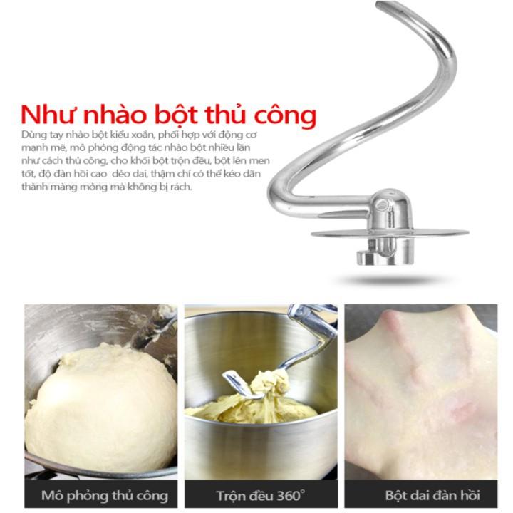 Máy trộn bột, đánh trứng 3 tốc độ thương hiệu cao cấp DSP KM3030 - Dung tích: 5 lít - Công suất: 1000W - Hàng Nhập Khẩu