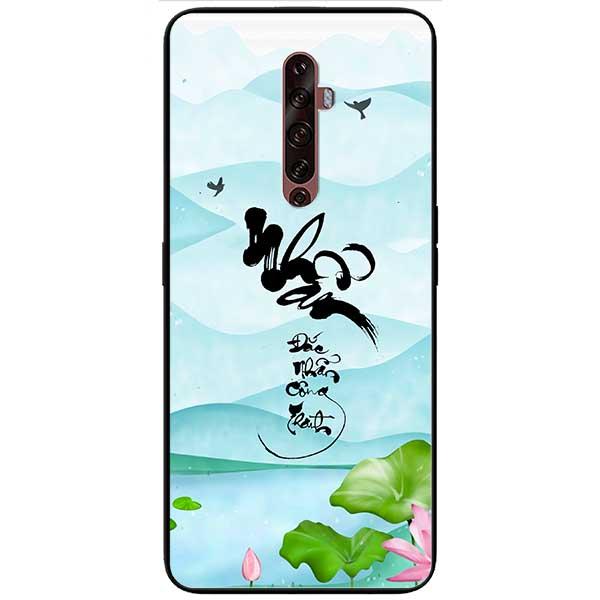 Ốp lưng dành cho Oppo Reno 2Z / 2F / 10X - Thư Pháp Nhẫn